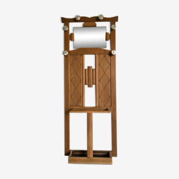 Coat rack, art deco wardrobe