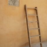 Vintage wooden farm ladder
