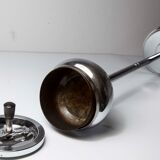 Ashtray on foot art deco chrome