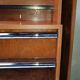 Dresser round mirror 70's