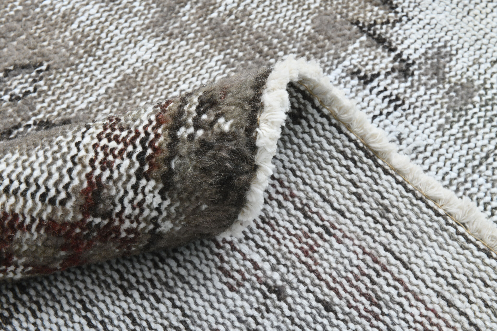 Turkish vintage large living room rug 313x188cm