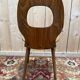 Suite de 4 chaises Baumann modèle œil en bois Design 1950s