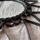 Old wrought metal sun mirror