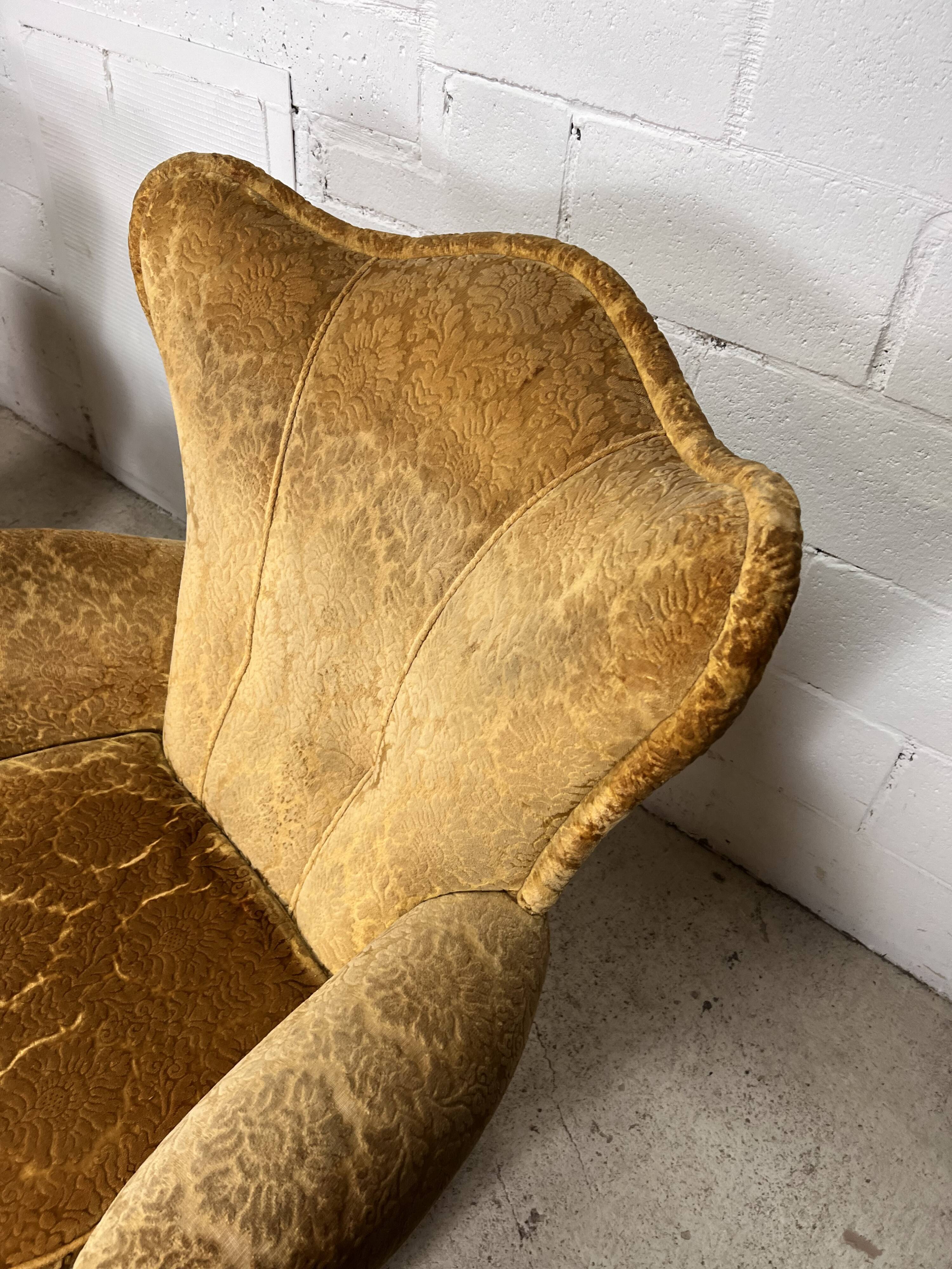 Paire de fauteuils baroque