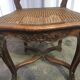 Suite of 6 Louis XV chairs in oak, 19th century