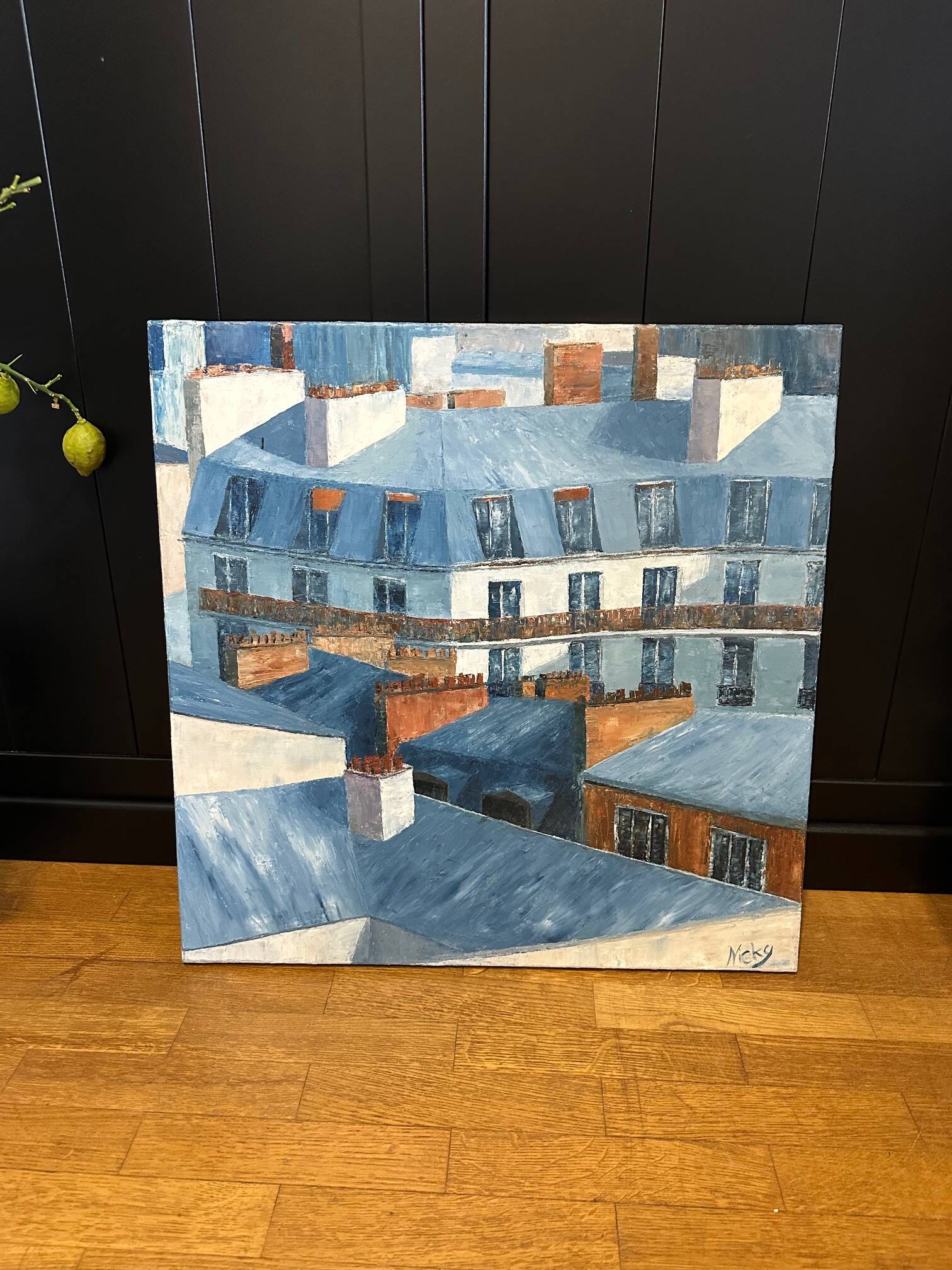 The rooftops of Paris