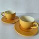 Duo of cups and saucers Pagnossin Treviso