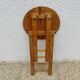 Tabouret pliant dans le style de Roger Tallon ou Adrian Reed, vers 1970