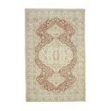 Handmade Contemporary Oriental Beige Carpet 194 cm x 300 cm - 36744