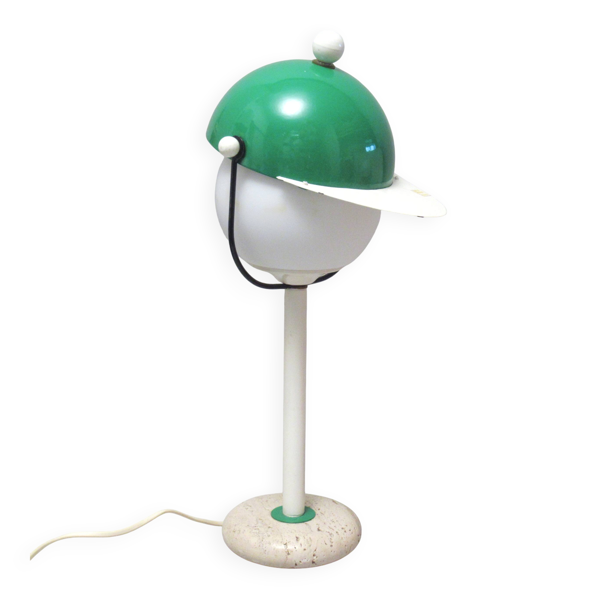 Italian cap lamp Arti e Mestieri from the 1980s.
