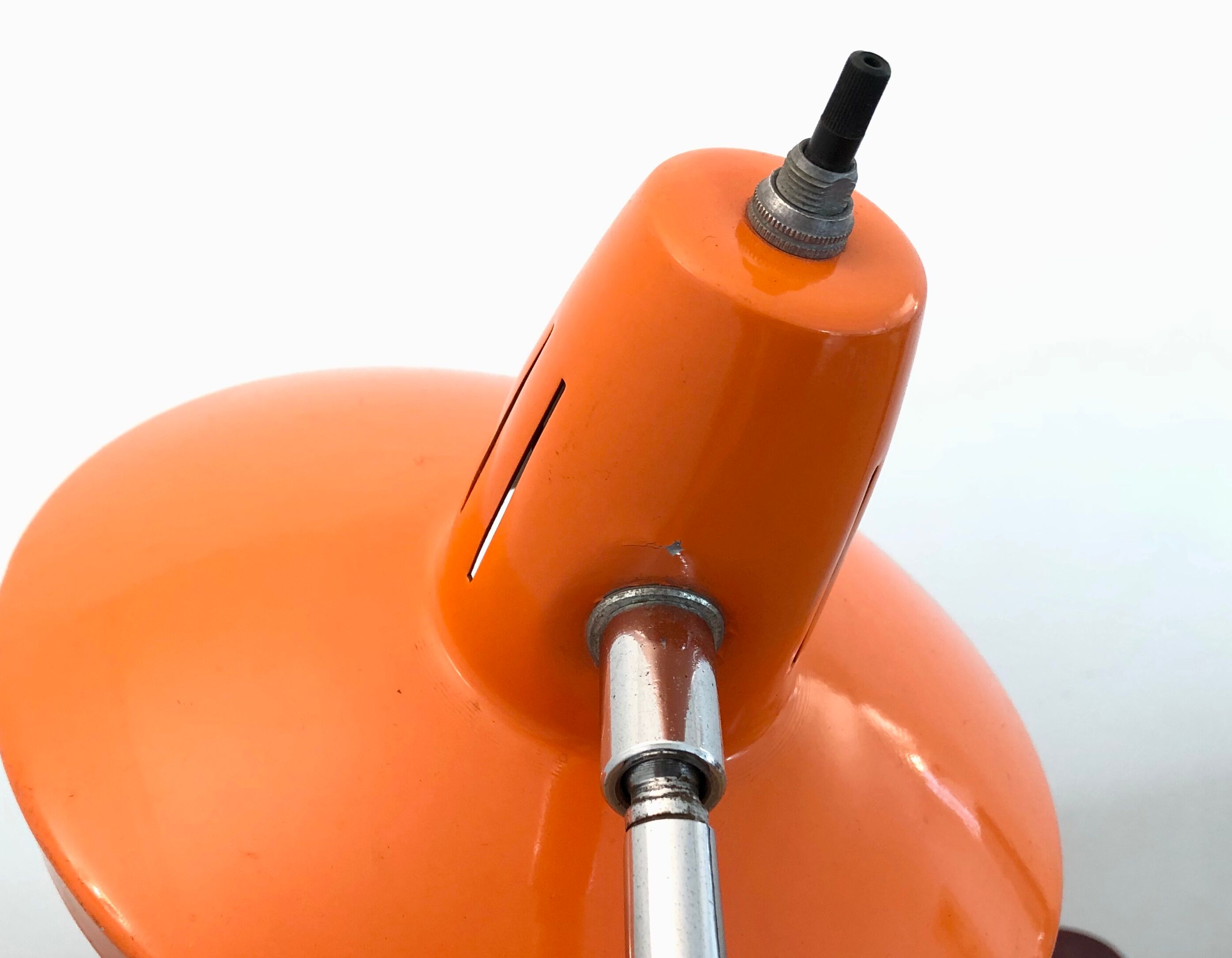 Fase Madrid office lamp vintage design 70s orange