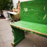 Ancien banc en bois