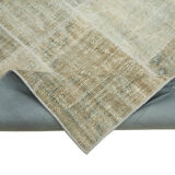 Hand-knotted anatolian contemporary 171 cm x 240 cm beige patchwork carpet