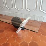 Italian marble coffee table from the 80s