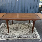 Table rectangulaire, extensible de Style Scandinave en teck