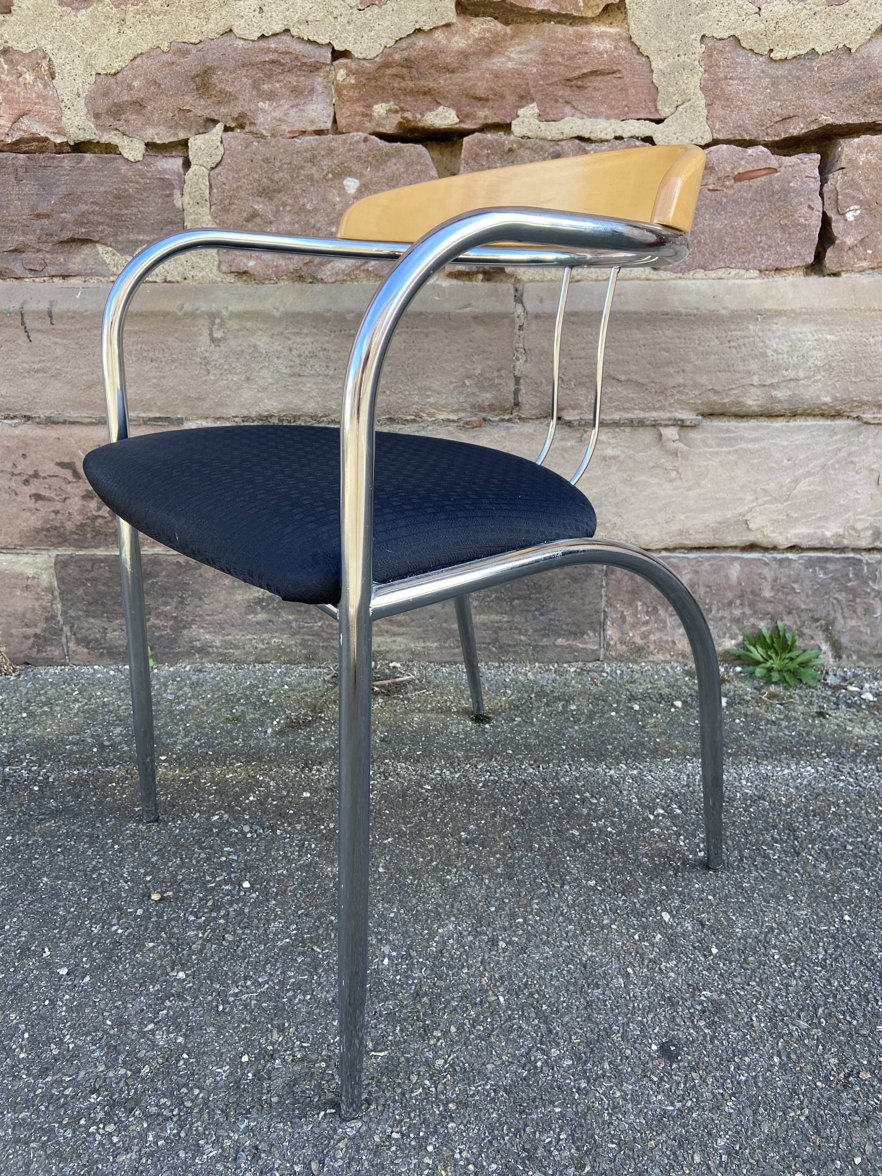 Office armchair design 1980-90s