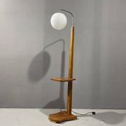 Lampe de sol art déco, années 1930, Tchécoslovaquie
