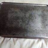 Iron box with bird's nest decor, very good condition