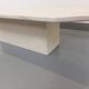 Vintage travertine coffee table from the 70s 80s