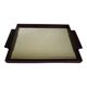 Serving tray with mirror