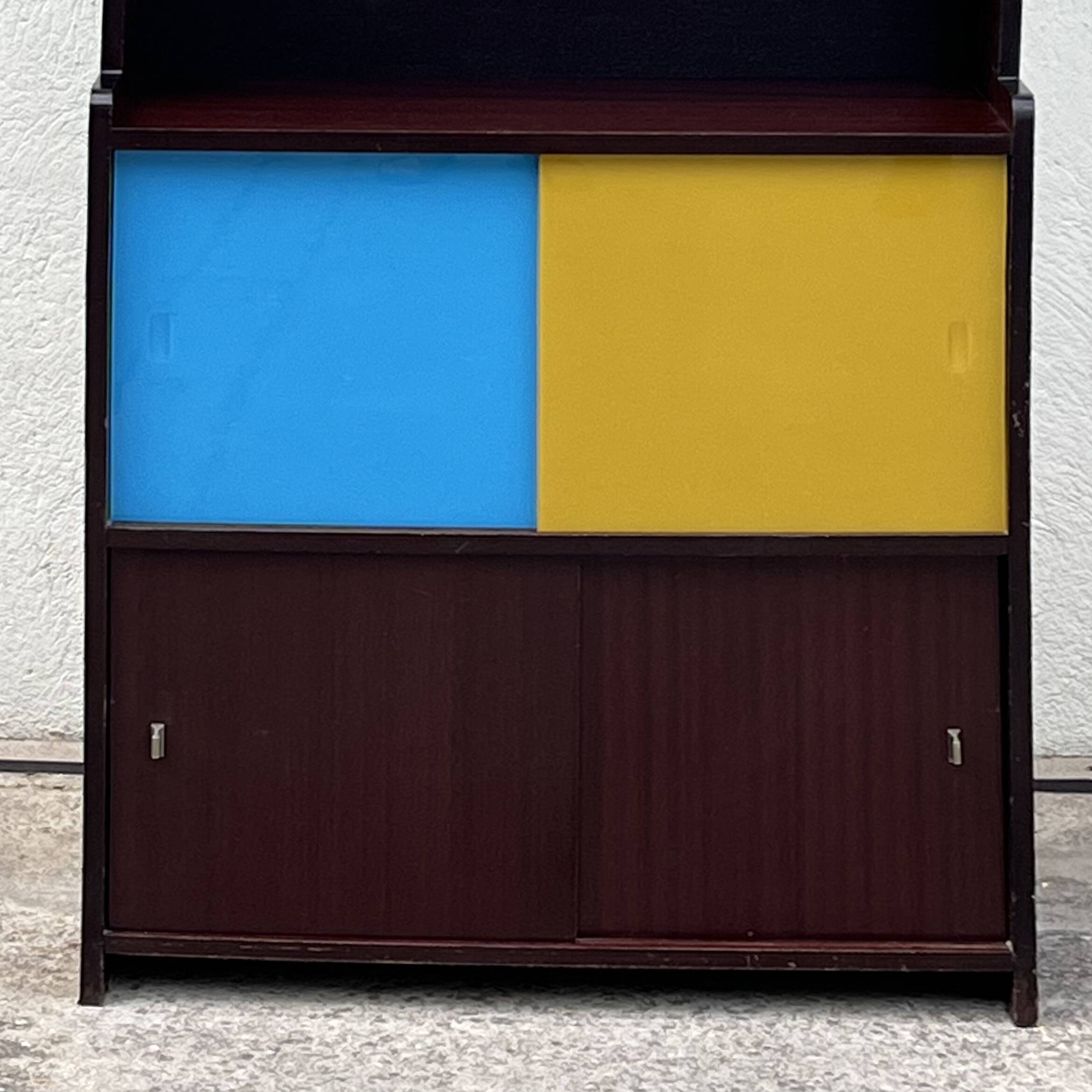 Vintage library from the 60s