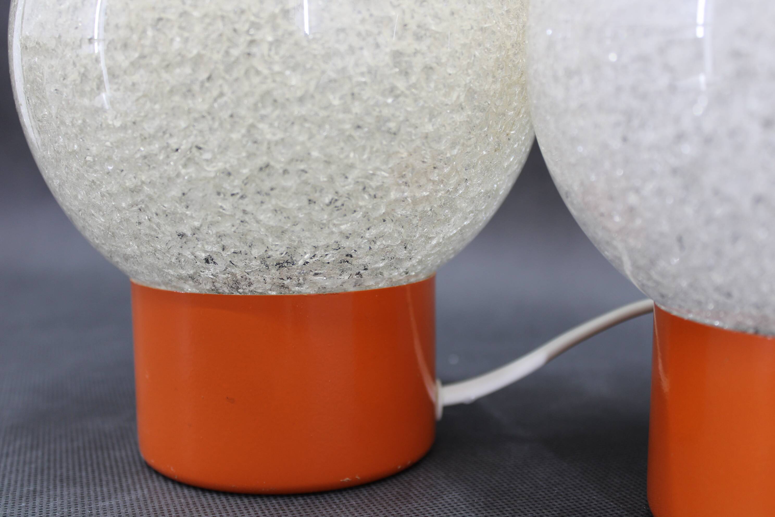 1970s Pair of Table lamps by Pokrok Zilina , Czechoslovakia