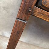 Solid oak dining room, kitchen or desk table