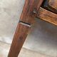 Solid oak dining room, kitchen or desk table