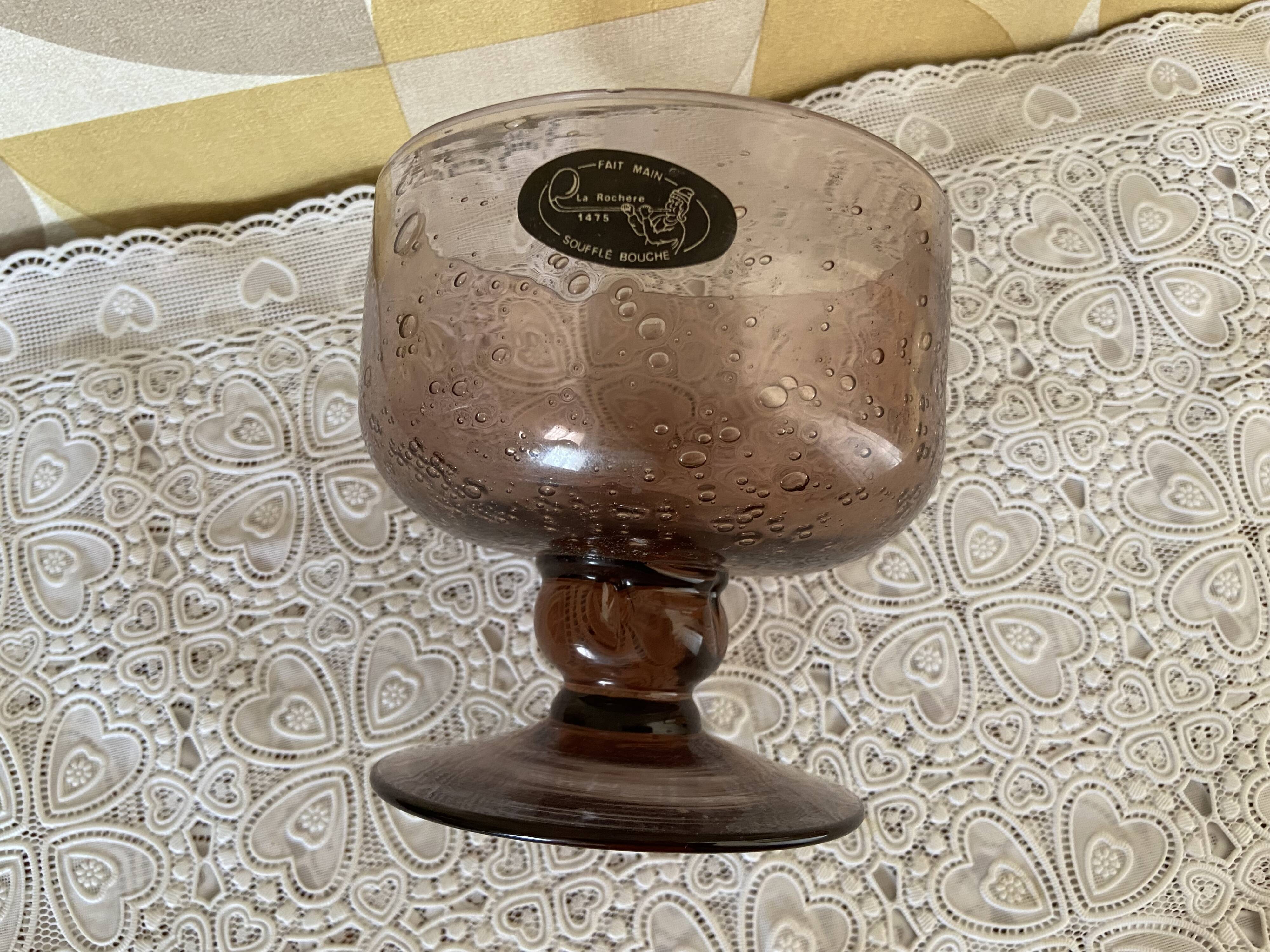 Vide poche en verre soufflé