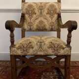 Pair of Neo-Renaissance armchairs, circa 1870