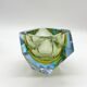 Large "Sommerso" ashtray in Murano glass, 1970s