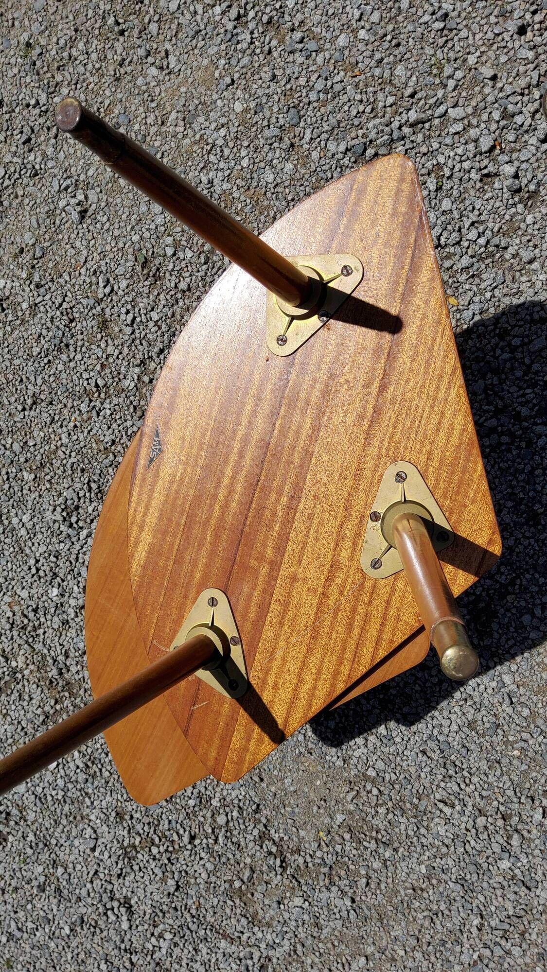 Pair of coffee tables 50/60s