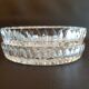 Lot de 2 sous coupes coupelles bijoux cristal dessous bouteille vide poche