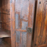 Pair of antique corner cabinets, Italy 17th century restored