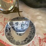 Old Villeroy and Boch cup with Japanese motifs