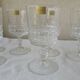 6 verres à pied Quadrille