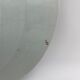 Plate in porcelain blue and white china xviii floral decoration