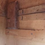 19th century larch mountain chalet wardrobe