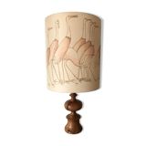 Vintage lamp and lampshade