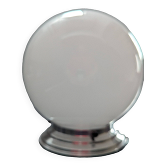 Art deco ceiling light 1930 globe ball white opaline shade Ø 20 cm