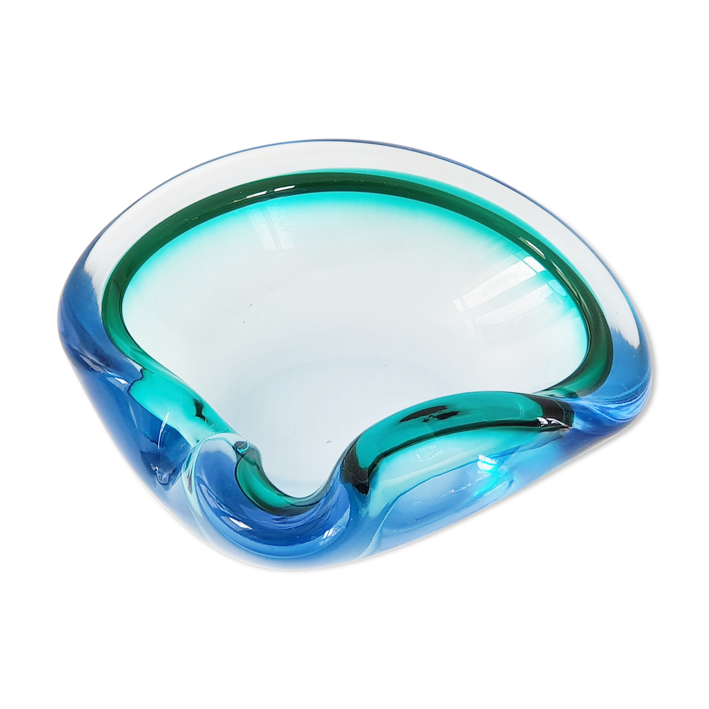 Vintage trinket bowl in Murano 1960