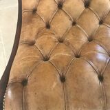 Chesterfield leather chair