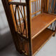 Foldable bamboo wall shelf 1970