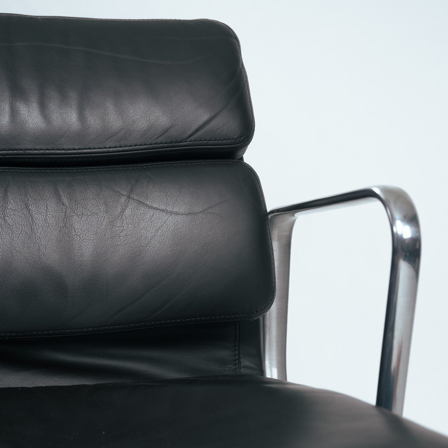 Eames softpad brown desk EA418 chair Herman Miller, 1980s