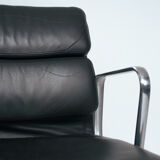 Eames softpad brown desk EA418 chair Herman Miller, 1980s