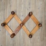 XL accordion coat rack