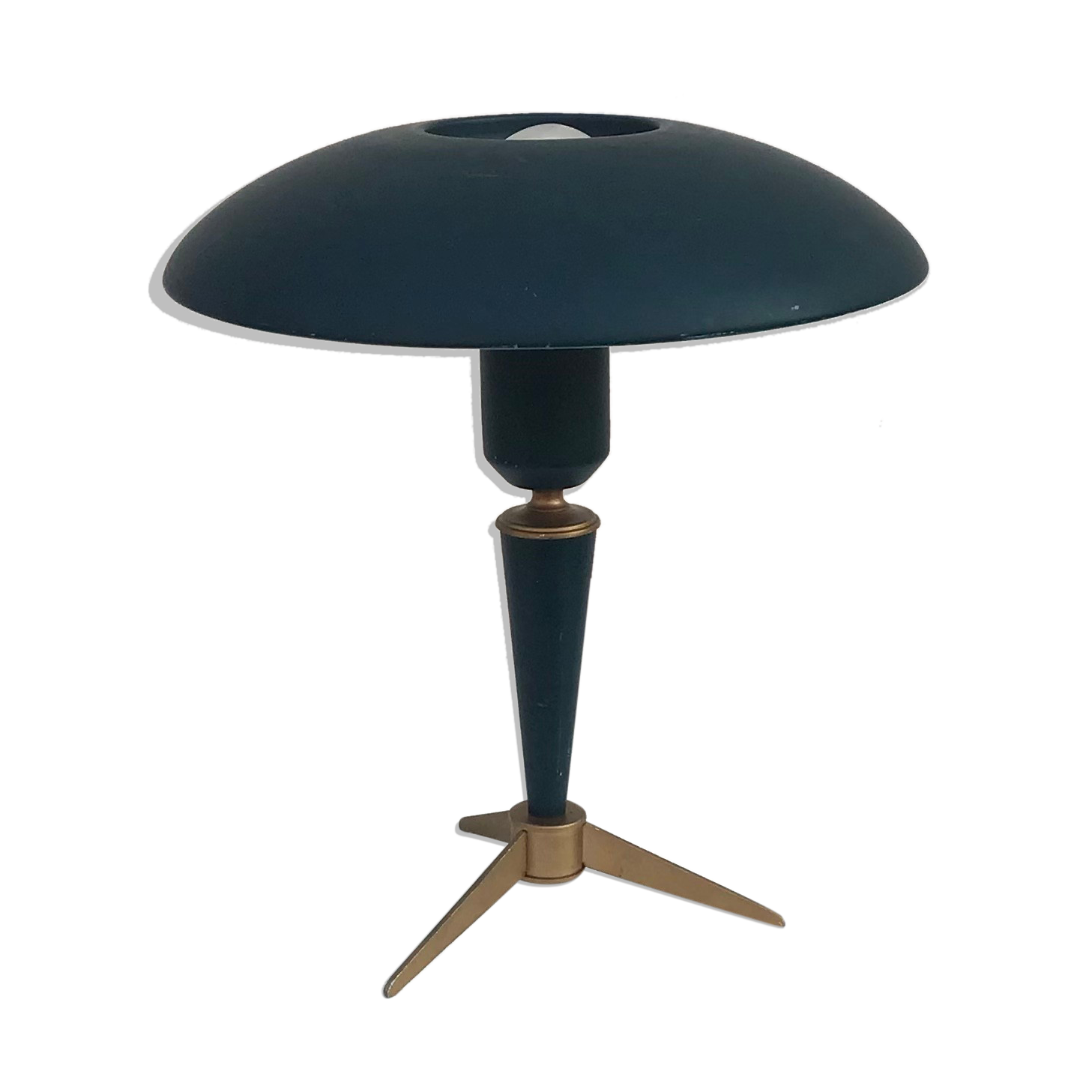 Tripod desk lamp design by Louis Kalff for Phillips 1960's "jewel" model