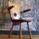 French work brutalist armchair
