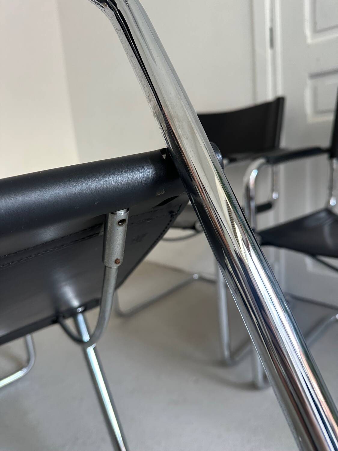 4 chairs Mart stam / Marcel breuer for Matteo Grasse