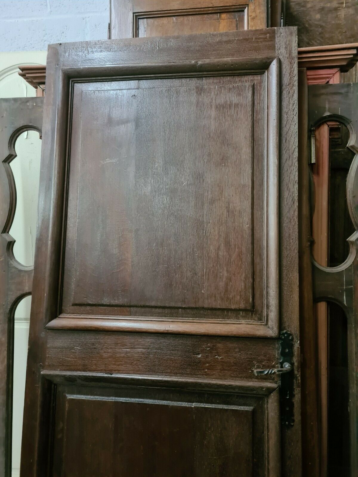 Oak communication door